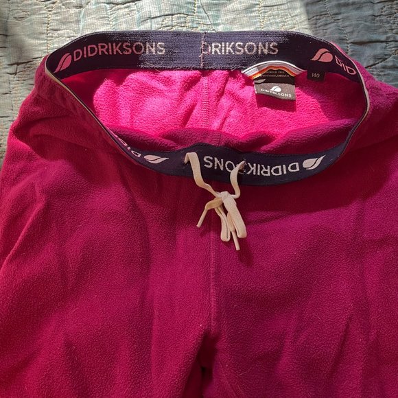 Pink fleece pants - Picture 5 of 8